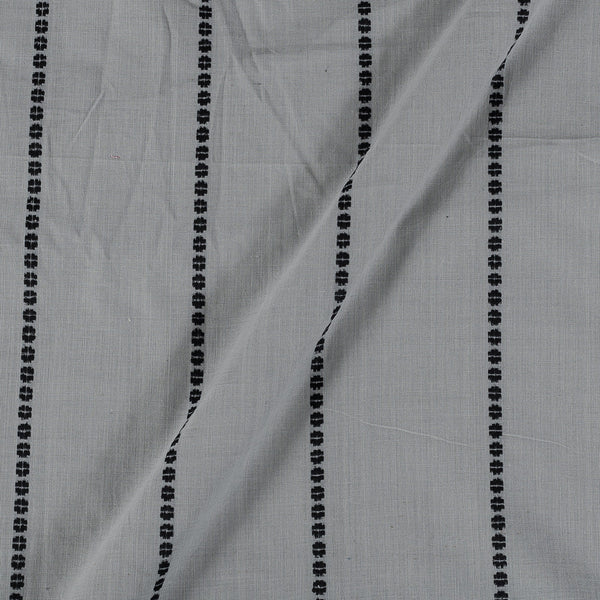Cotton Self Jacquard Dove Grey Colour Washed 43 Inches Width Fabric freeshipping - SourceItRight