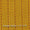 Cotton Jacquard All Over Border Design Stripe Pattern Kantha Orangish Yellow Colour Fabric Online 9359YE5
