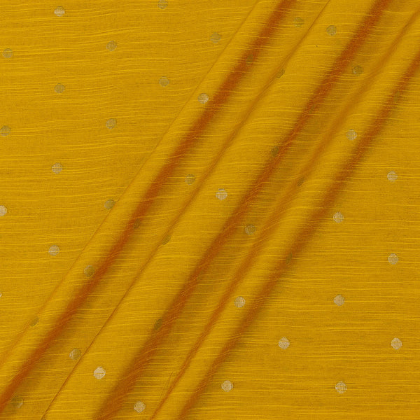 Spun Dupion Yellow X Red Cross Tone Golden Butta Fabric Online 9363BW