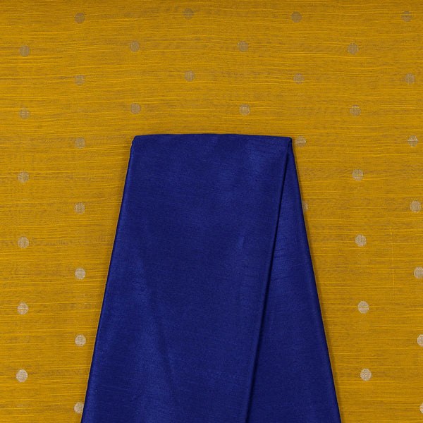 Spun Dupion Golden Butta Fabric & Banarasi Raw Silk [Artificial Dupion] Plain Fabric Unstitched Two Piece Dress Material Online ST-9363E2-4216G