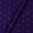 Spun Dupion Purple X Black Cross Tone Golden Butta 43 Inches Width Fabric