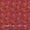 Soft Cotton Crimson Red Colour Floral Jaal Print Fabric Online 9367AD1