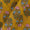 Soft Cotton Mustard Colour Floral Print Fabric Online 9367AM2