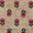 Soft Cotton Beige Colour Dabu Inspired Floral Print Fabric Online 9367AS4