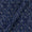 Cotton Midnight Blue Colour Leheriya with Gold Foil Floral Print Fabric Online 9367BI