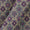 Cotton Dusty Aqua Colour Geometric Print Fabric Online 9373CU2