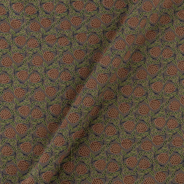 Cotton Cedar Colour Jaal Print Fabric Online 9373DD