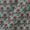 Cotton Mint Colour Floral Print Fabric Online 9373DI