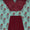 Mint Colour Printed Cotton Top, Brick X Black Cross Tone Plain Spun Cotton Bottom and Maroon Colour Printed Georgette Dupatta Unstitched Three Piece Dress Material Online ST-9373DJ1-4000U-2253CL13
