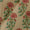 Cotton Beige Colour Sanganeri Print Fabric Online 9373DJ2