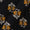 Cotton Black Colour Floral Print Fabric Online 9378CL2