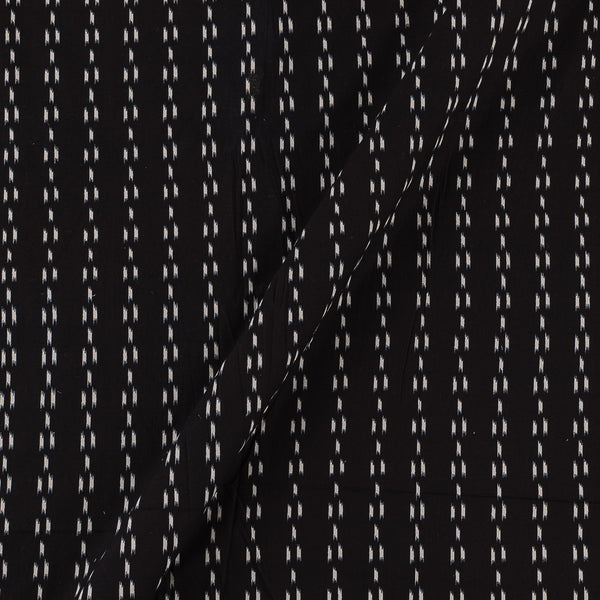 Cotton Black Colour Geometric Print Fabric Online 9378CY