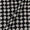 Cotton Black Colour Geometric Print Fabric Online 9378DQ