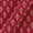 Cotton Red Colour Geometric Block Print Fabric Online 9384CM1