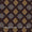 Flex Cotton Dark Coffee Colour Geometric Print Fabric Online 9389GO2
