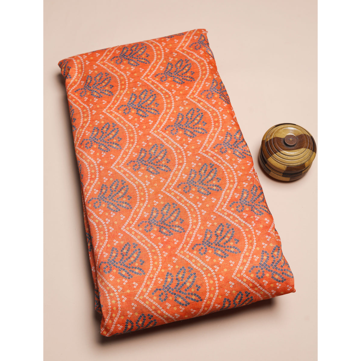 SEMI SILK PRINTED FABRIC