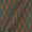 Jute Type Cotton Shale Green Colour Gold Foil Butta Print Fabric Online 9416H