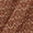 Cotton Beige Maroon Colour Dabu Inspired Mughal Print 42 Inches Width Fabric