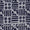 Geometric Pattern Wax Batik on White Colour Cotton Fabric Online 9417BG1