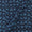 Geometric Pattern Wax Batik on Indigo Blue Colour Cotton Fabric Online 9417BJ2