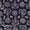 Geometric Pattern Wax Batik on Dark Blue Colour Cotton Fabric Online 9417BJ4