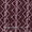 All Over Border Pattern Wax Batik on Magenta Colour Cotton Fabric Online 9417BK1