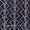 All Over Border Pattern Wax Batik on Dark Blue Colour Cotton Fabric Online 9417BK5