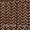 Geometric Pattern Wax Batik on Coffee Brown Colour Cotton Fabric Online 9417BL3