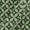 Buy Leaves Print Batik on Green & White Colour Cotton Fabric Online 9417BX1