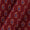 Ajrakh Theme Gamathi Cotton Maroon Colour Small Paisley Print Fabric Online