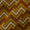 Ajrakh Theme Gamathi Cotton Mustard Brown Colour Chevron Print Fabric Online 9418O3