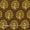 Ajrakh Theme Gamathi Cotton Mustard Brown Colour Peacock Motif Print Fabric Online 9418Q3