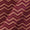 Ajrakh Theme Gamathi Cotton Plum Colour Chevron Print Fabric Online 9418V1