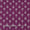 Kantha Cotton Purple Colour Floral Print Fabric Online 9443CO