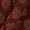 Gamathi Cotton Natural Dyed Maroon Color Floral Print 45 Inches Width Fabric