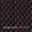 Gamathi Cotton Natural Dyed Black Colour Geometric Print Fabric Online 9445MO2