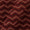 Gamathi Cotton Natural Dyed Chevron Print Maroon Colour 45 Inches Width Fabric