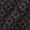 Ajrakh Cotton Indigo Blue Colour Natural Dye Geometric Block Print Fabric Online 9446AD2