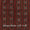 Ajrakh Cotton Brick Red Colour Natural Dye Geometric Block Print Fabric Online 9446AHH3
