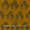 Buy Ajarakh Cotton Mustard Brown Colour Natural Dye Sanganeri Print Fabric Online 9446AO5