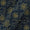 Ajrakh Cotton Indigo Blue Colour Natural Dye Geometric Block Print Fabric Online 9446AT1