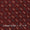 Ajrakh Cotton Brick Red Colour Natural Dye Geometric Block Print Fabric Online 9446Q1