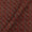 Ajrakh Cotton Brick Red Colour Natural Dye Jaal Block Print Fabric Online 9446R2