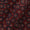 Ajrakh Cotton Maroon Colour Natural Dye Geometric Block Print Fabric Online 9446TJ4