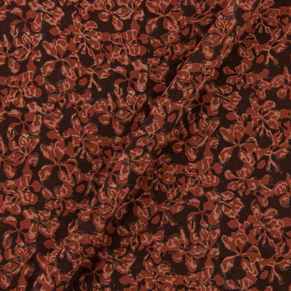 Soft Cotton Vanaspati [Natural Dye] Ajrakh Shell Pink Colour Jaal Hand Block Print Fabric Online 9447AJ2
