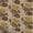 Ajrakh Theme Beige Brown Colour Floral Block Print Dobby Cotton Fabric Online 9447Q