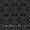 Cotton Black Colour Bandhani Print Fabric Online 9450DH