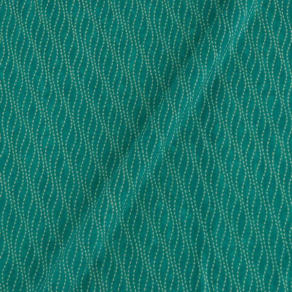 Soft Cotton Aqua Blue Colour Shibori Pattern Fabric 9450FB Online