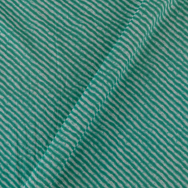 Soft Cotton Mint Colour Leheriya Print Fabric Online 9450HH14