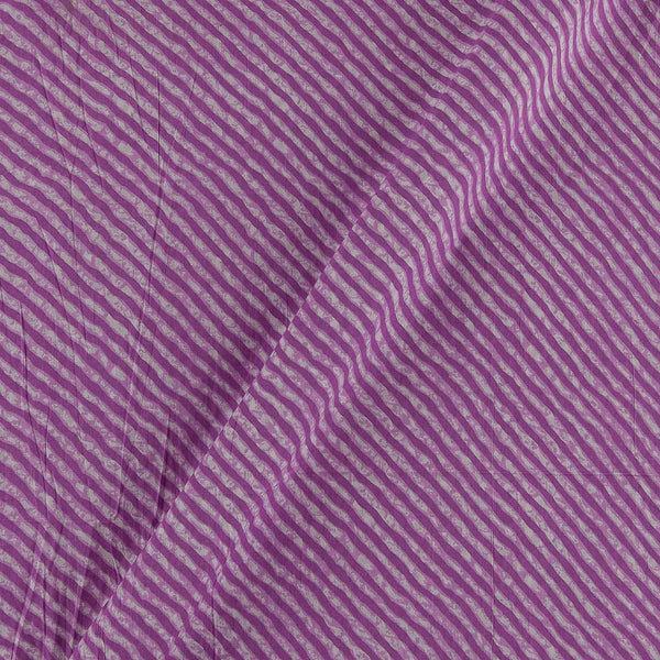 Buy Soft Cotton Lilac Colour Leheriya Print Fabric Online 9450HH22